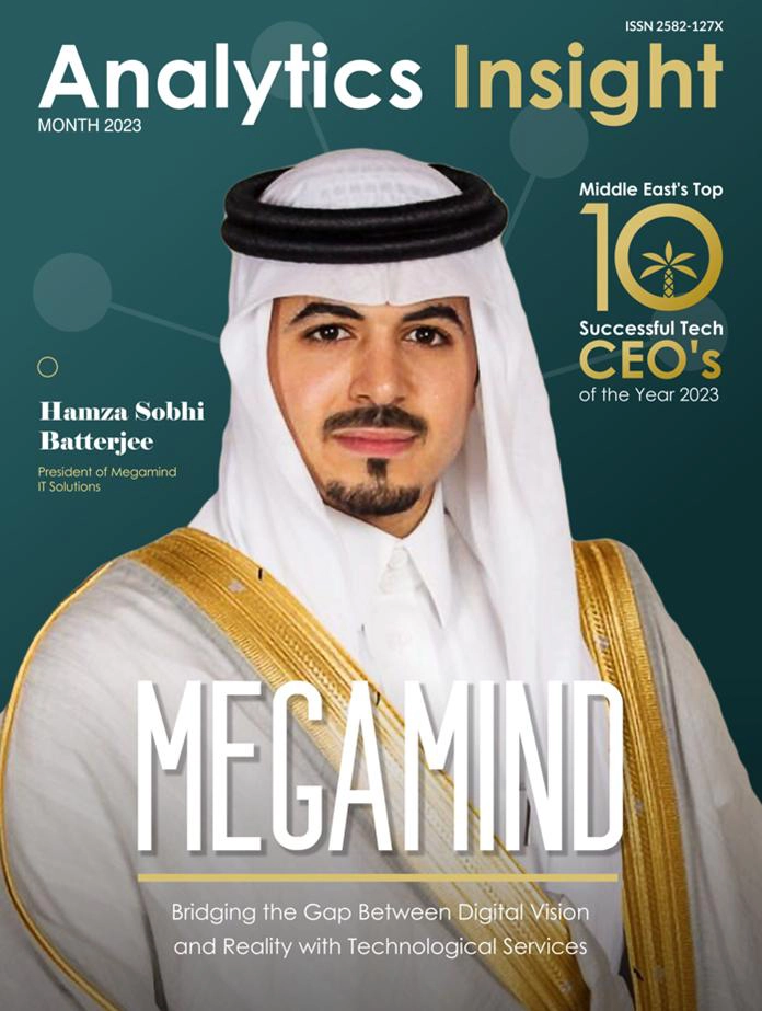 Mr. Hamza Sobhi Batterjee recognized by analytics insight magazine as middle east top 10 successful tech CEO’s of the year 2023